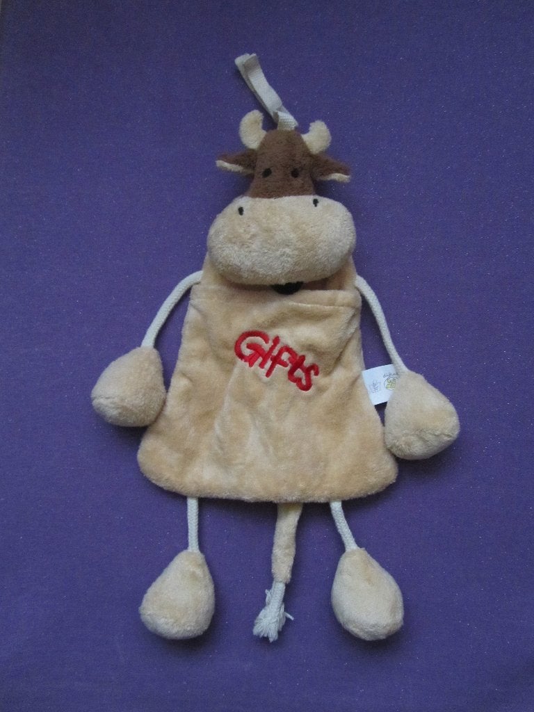 DIFRAX Knuffeldoekje KOE **Nieuw**, Nieuw, Ophalen of Verzenden, Met label, Middelgroot (20 tot 80 cm)
