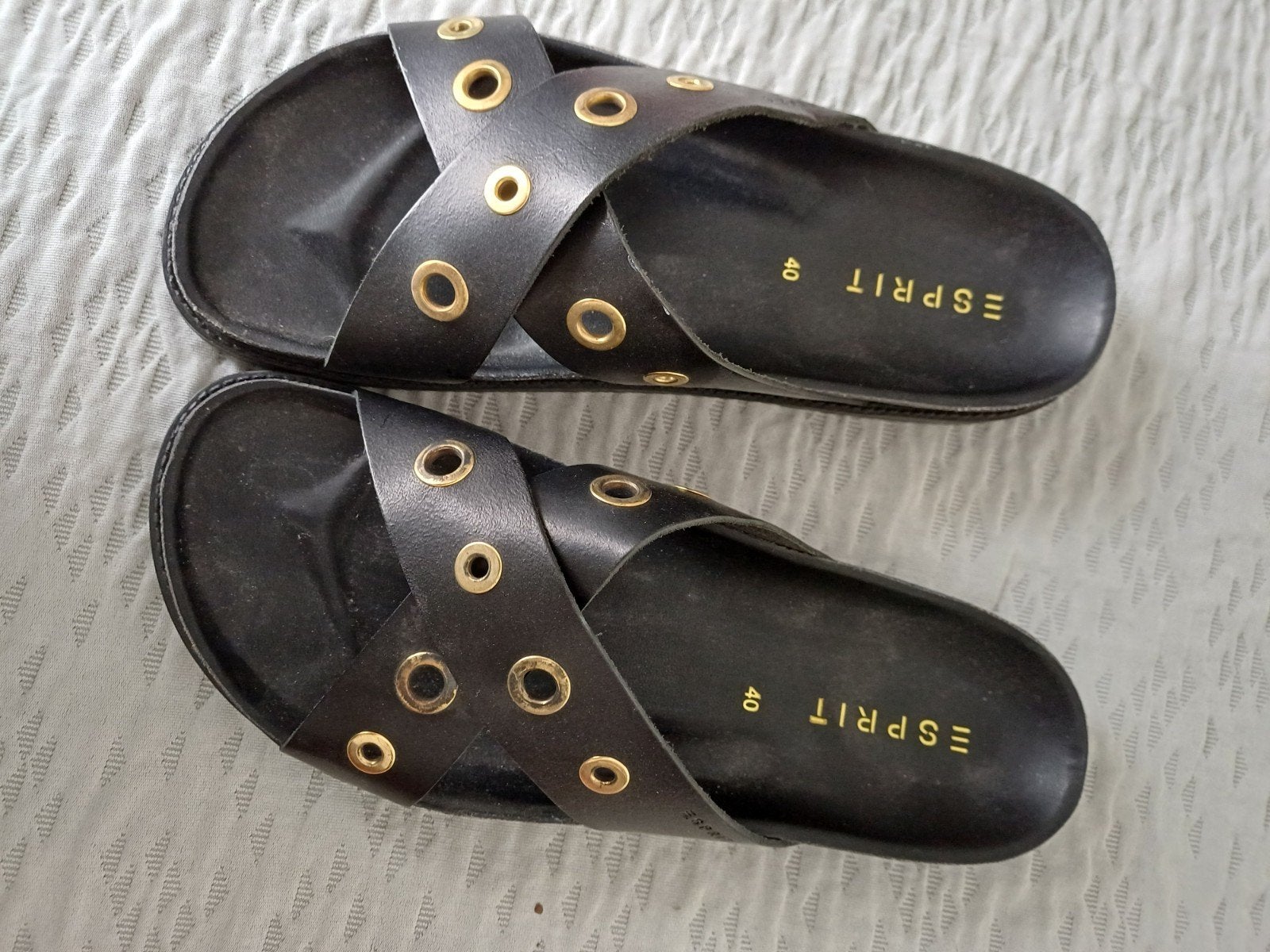 Dames slippers, Verzenden, Zo goed als nieuw, Zwart
