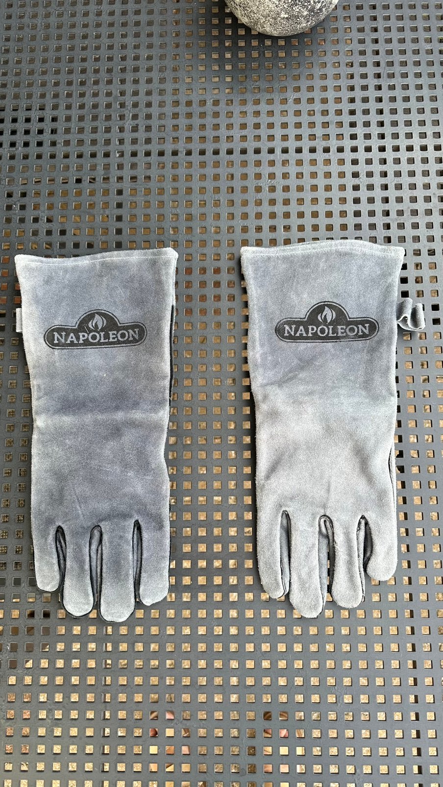 Bbq lederen handschoenen merk Napoleon, Ophalen, Nieuw