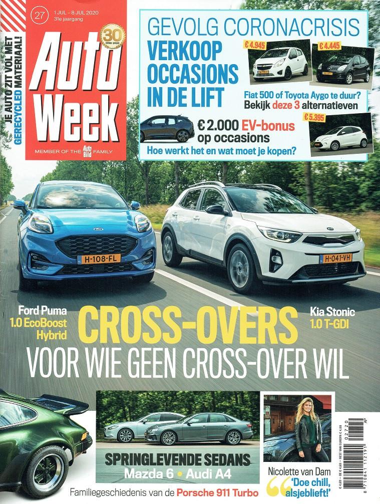 Autoweek 2020 nr. 27 (o.a. Ford Puma & Kia Stonic), Verzenden, Gelezen, Algemeen