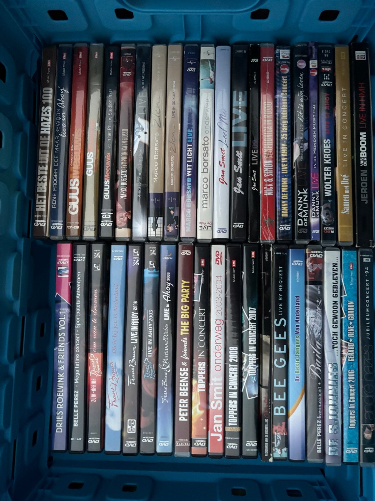 Diverse muziek DVD's: Frans Bauer, Bee Ge, Alle leeftijden, Ophalen of Verzenden, Zo goed als nieuw, Concert