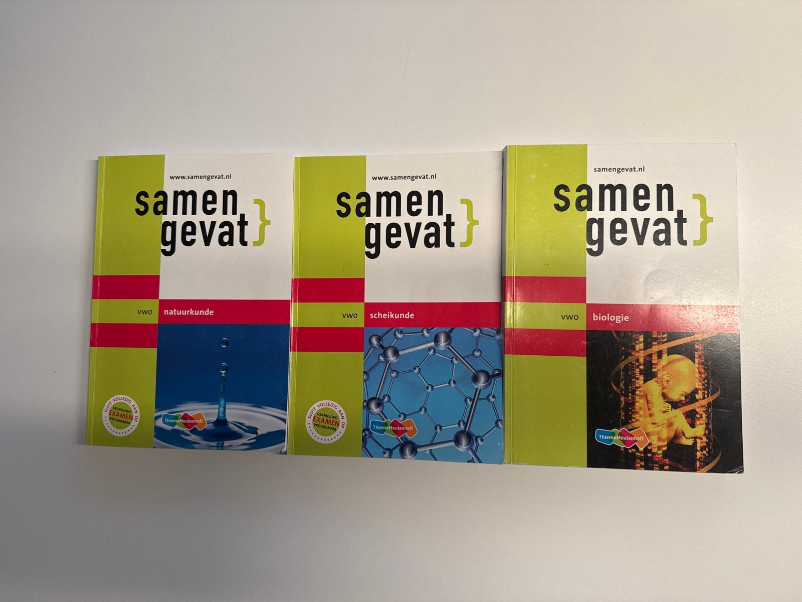 Samengevat VWO Biologie, Natuurkunde, Scheikunde, Boeken, Schoolboeken, Ophalen of Verzenden, Zo goed als nieuw, VWO, Biologie