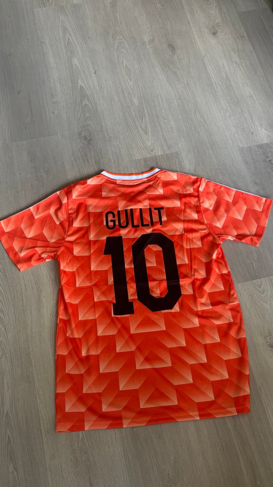 Nederlands Elftal Retro Shirt Gullit 10 (M/L, XL), Nieuw, Oranje, Voetbal, Verzenden