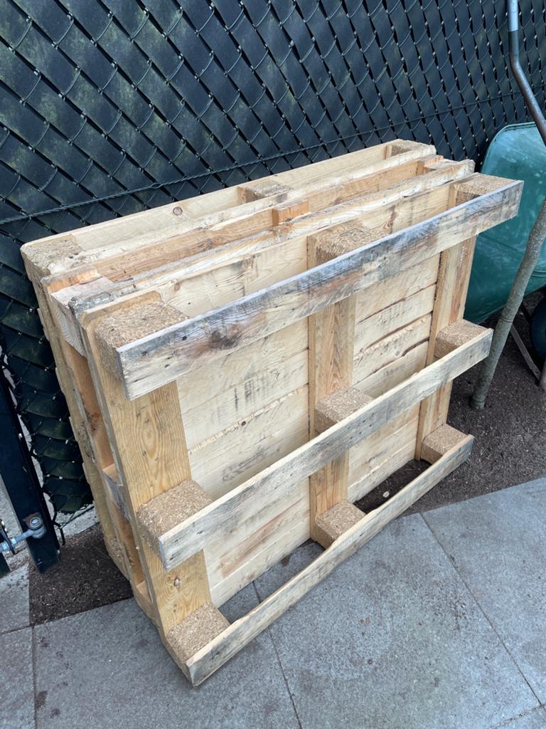 Houten Pallets - Gratis ophalen, Ophalen, Gebruikt, 50 mm of meer, Pallet