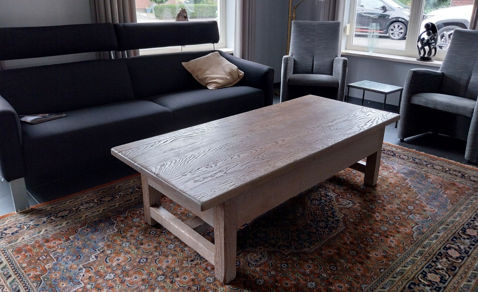 Leolux zithoek met evt.salontafel, Ophalen of Verzenden, Gebruikt
