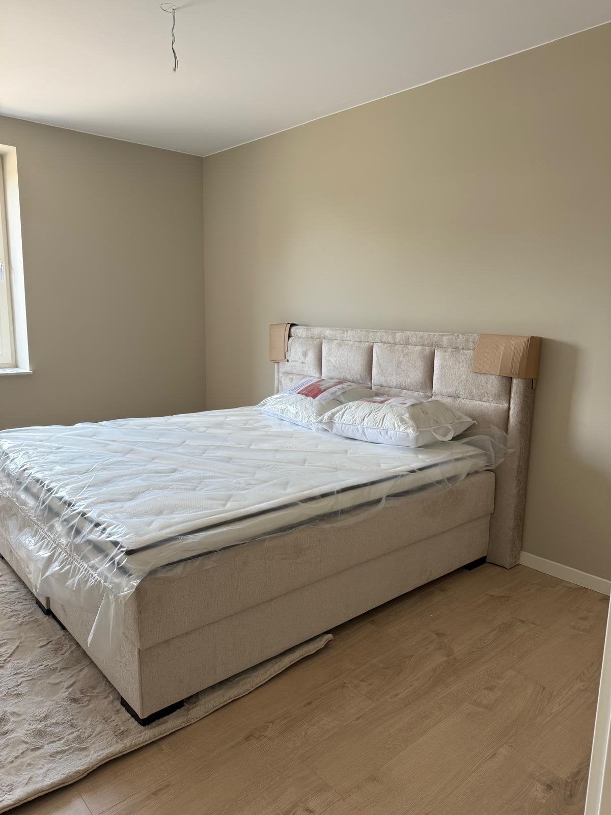 Nieuwe Boxspring met Opbergruimte - 180x200 cm - Haco, Ophalen, 180 cm, 200 cm, Stof