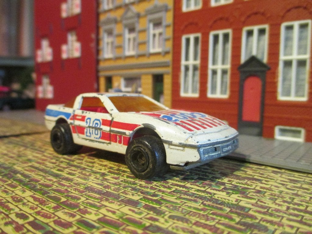 1:57 Chevrolet Corvette - Majorette wit, Ophalen of Verzenden, Nieuw, Auto