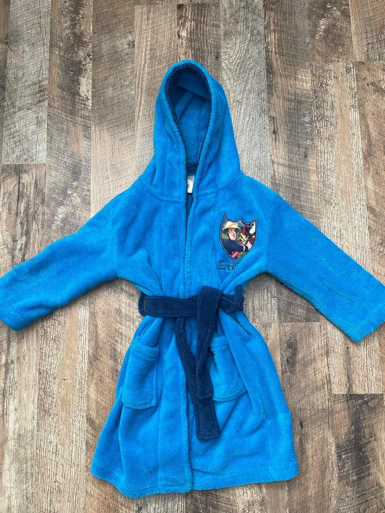 Fireman Sam Badjas - Maat 98/104, Kinderen en Baby's, Kinderkleding | Maat 104, Ophalen of Verzenden, Zo goed als nieuw