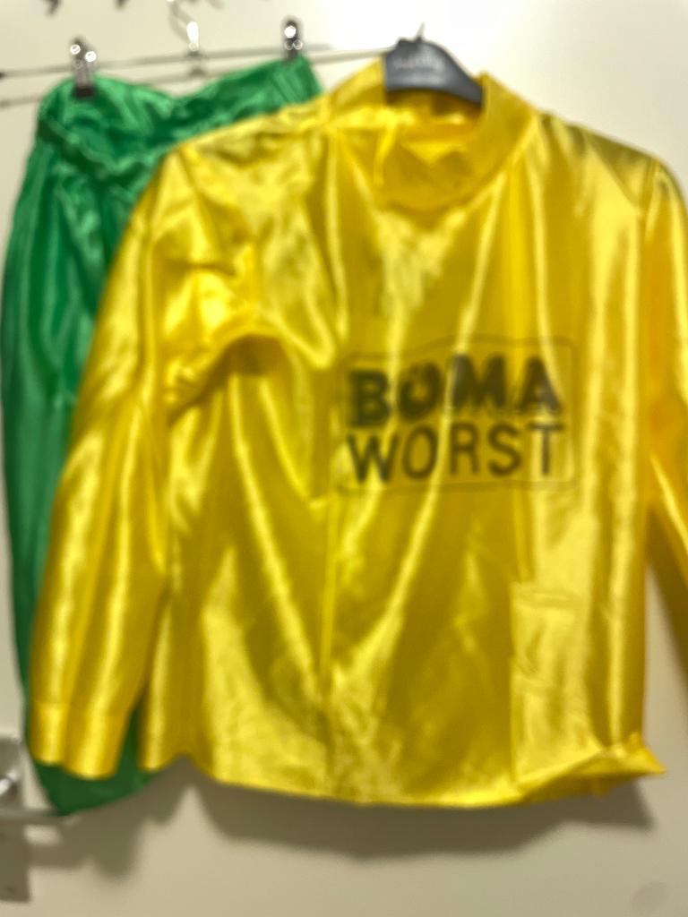 Fc de kampioenen Carmen, Carnaval, Ophalen of Verzenden, Zo goed als nieuw, Kleding