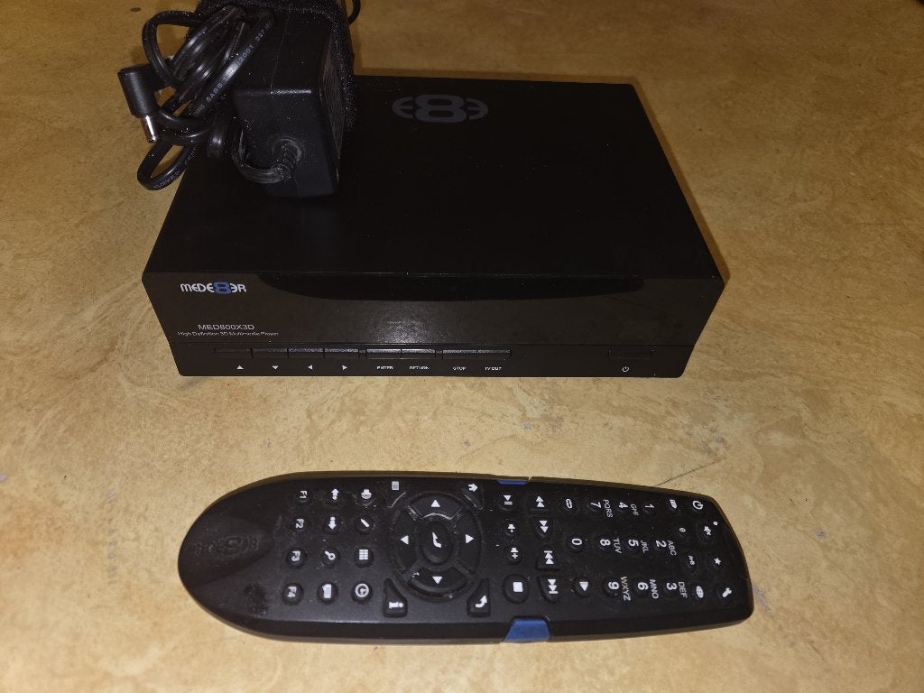 Mede8er MED800X3D, Ophalen of Verzenden, Zo goed als nieuw, HDMI, Zonder harde schijf