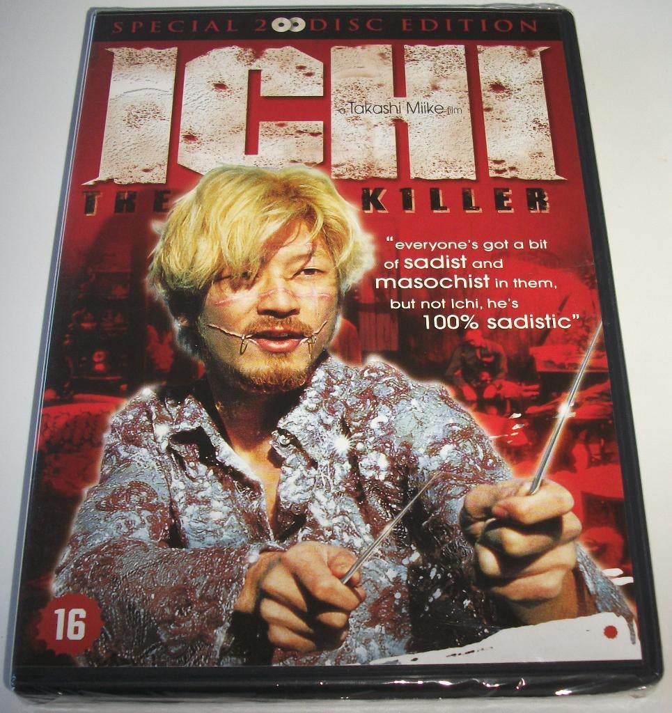 Dvd *** ICHI THE KILLER *** Special 2-Disc Edition *NIEUW*, Vanaf 16 jaar, Ophalen of Verzenden, Nieuw in verpakking, Boxset
