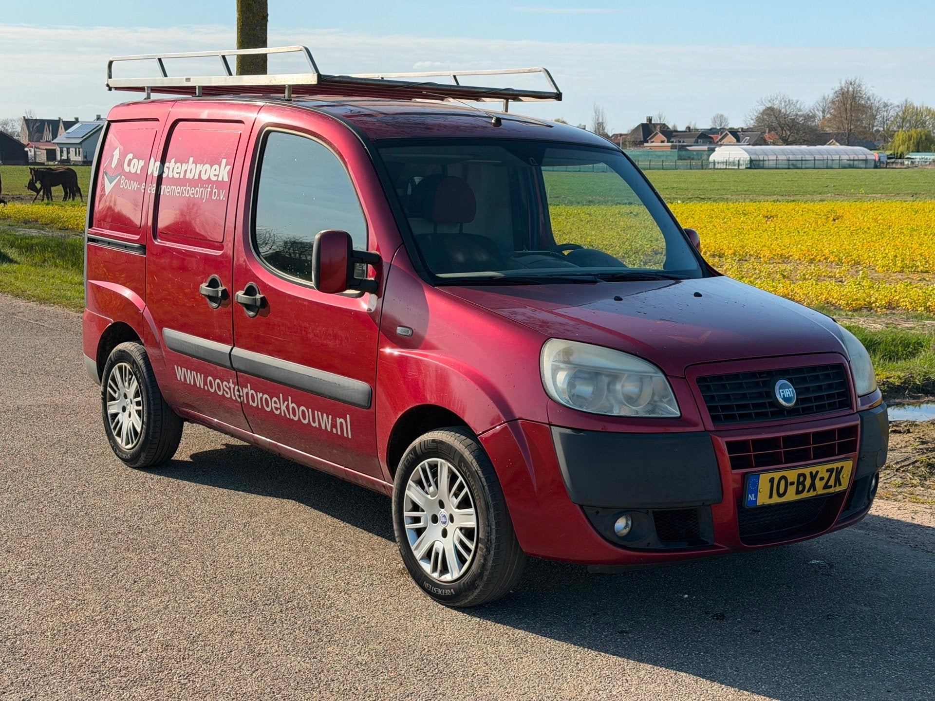 Fiat Doblò 1.3 MultiJet SX APK 12-2026 NAP, Auto's, Voorwielaandrijving, Stof, Gebruikt, Zwart