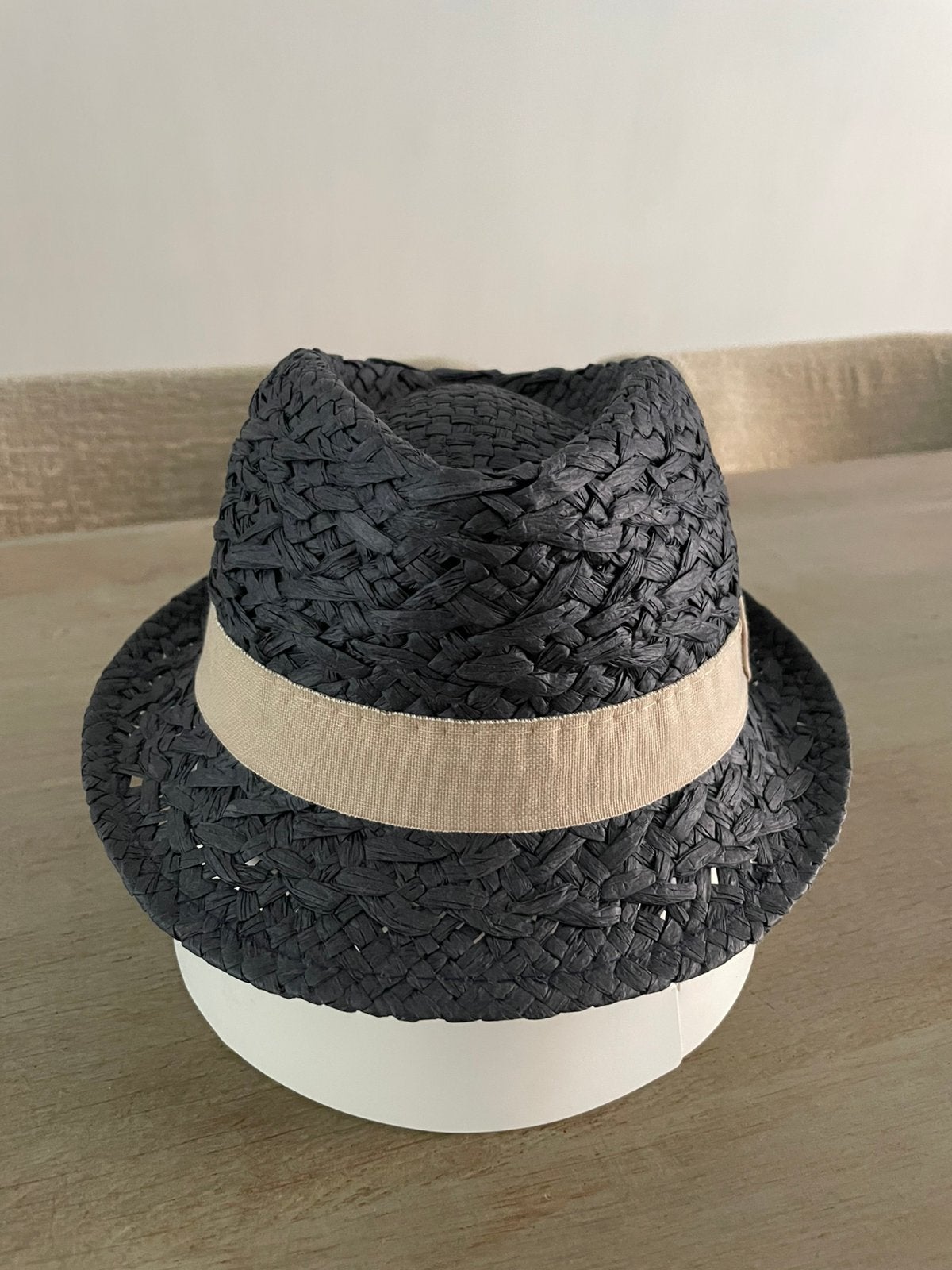 Meisjes hoed blauw Herman Headwear, Ophalen of Verzenden, Gebruikt, Meisje, Hoed