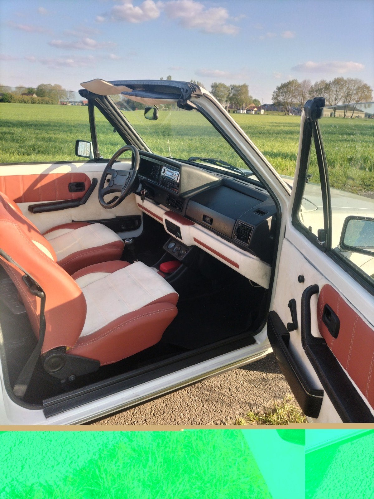Volkswagen Golf cabrio type 1 met 2 jaar APK, Ophalen of Verzenden, Volkswagen, Bumper