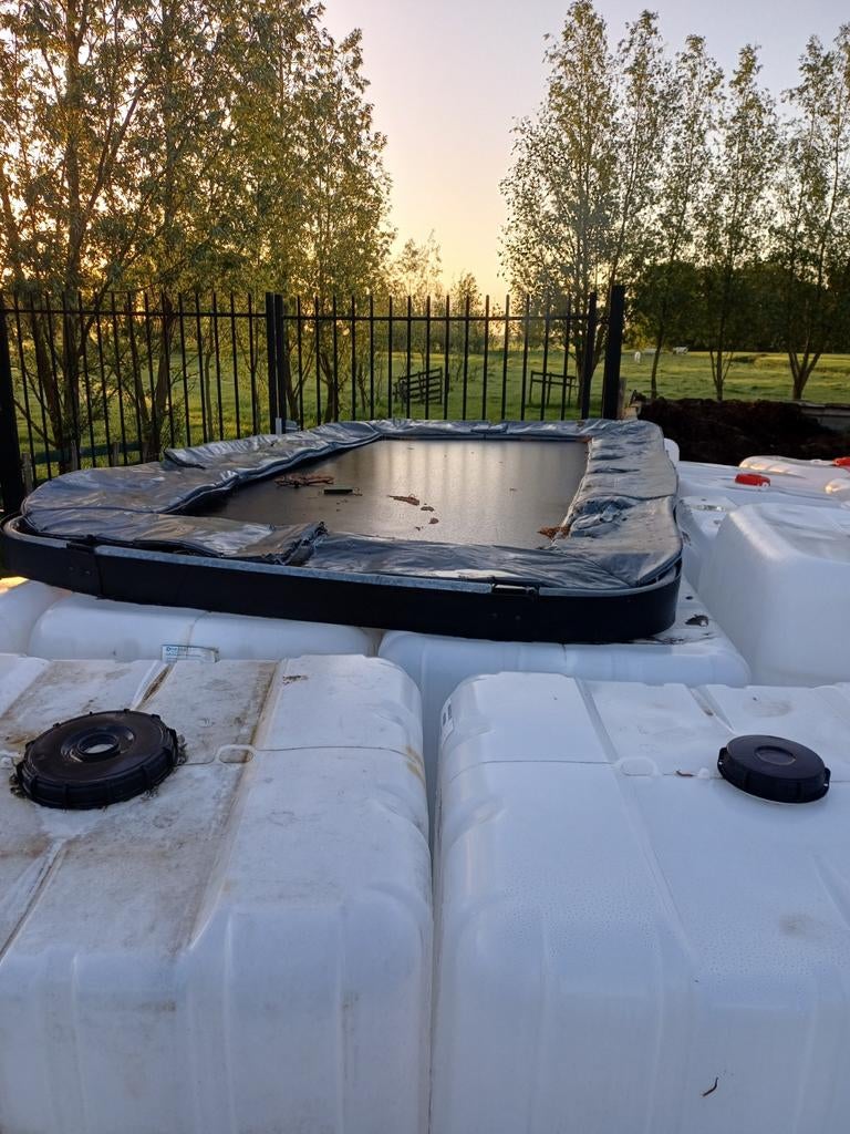 Inbouw trampoline van exit, Kinderen en Baby's, Speelgoed | Buiten | Trampolines, Gebruikt, Ophalen