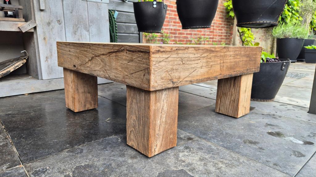 Salontafel 80 x 80, Huis en Inrichting, Tafels | Salontafels, Ophalen, 50 tot 100 cm, Vierkant, 50 tot 100 cm