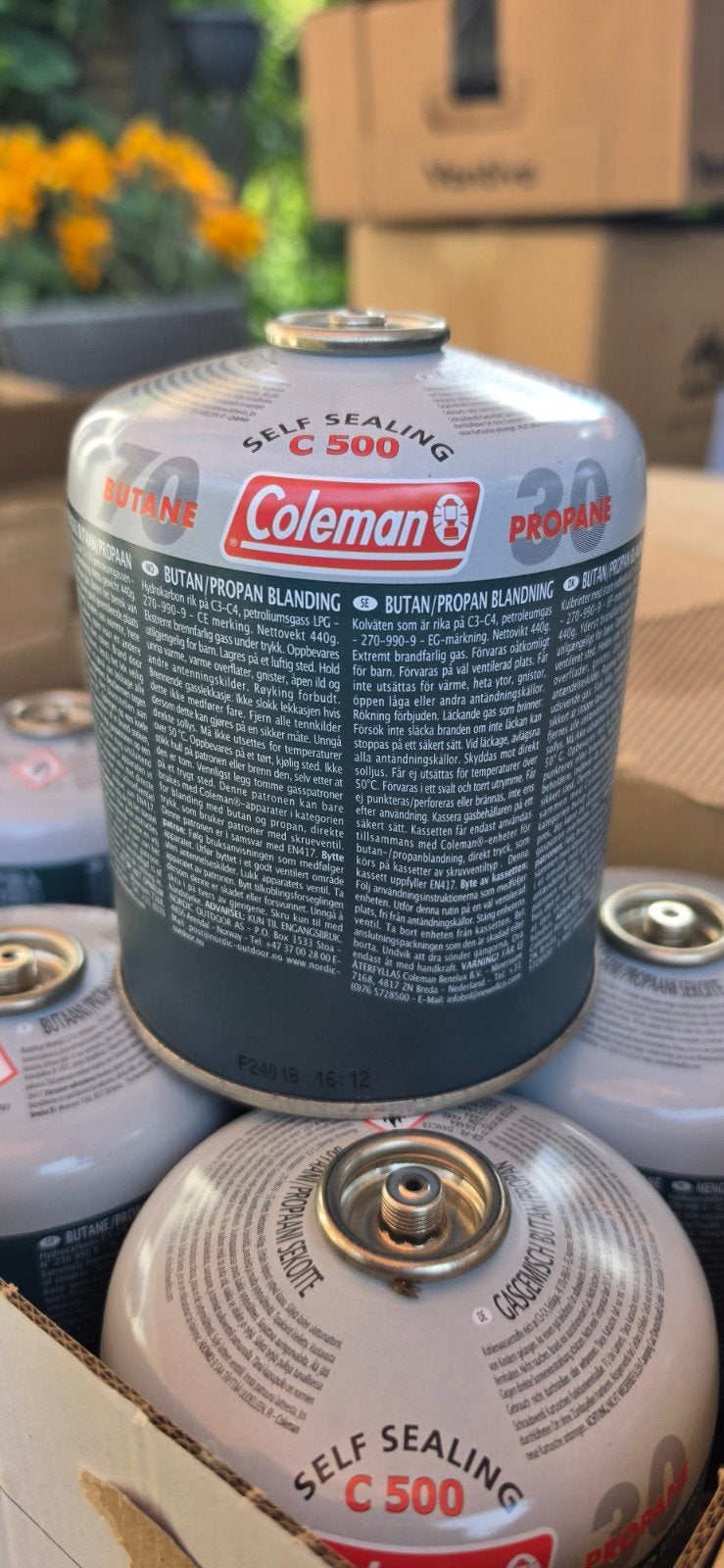 Coleman C500 gascartridges (6 stuks), Ophalen, Nieuw