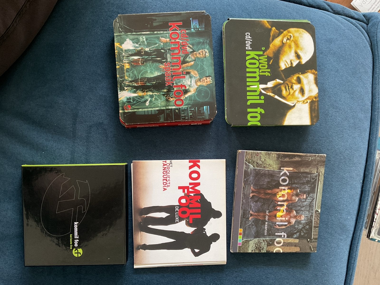 Kommil Foo CD/DVD Boxsets - Gesigneerd, Cd's en Dvd's, Gebruikt, Boxset, Overige genres, Ophalen of Verzenden
