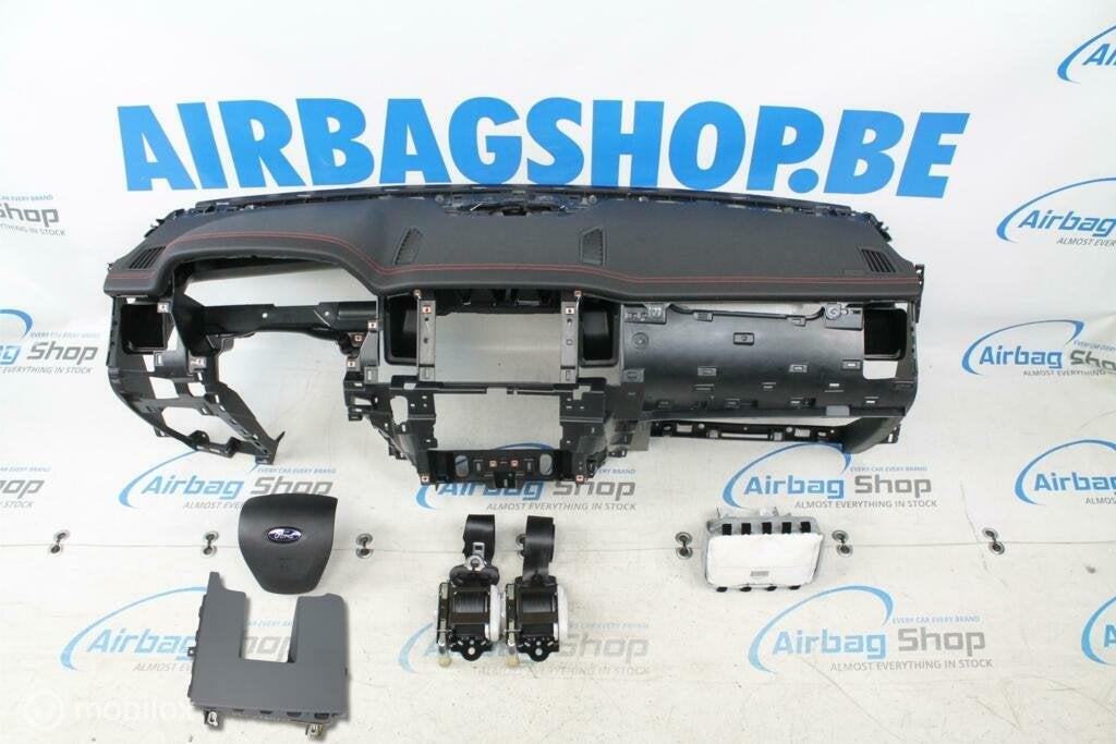 Airbag set – Dashboard rood stiksel ford ranger (2015-2018)