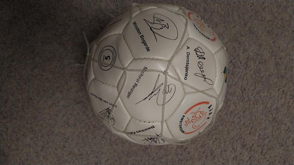 Te koop: Voetbal Ajax seizoen '94/'95, Sport en Fitness, Voetbal, Maat XL, Ophalen of Verzenden, Bal