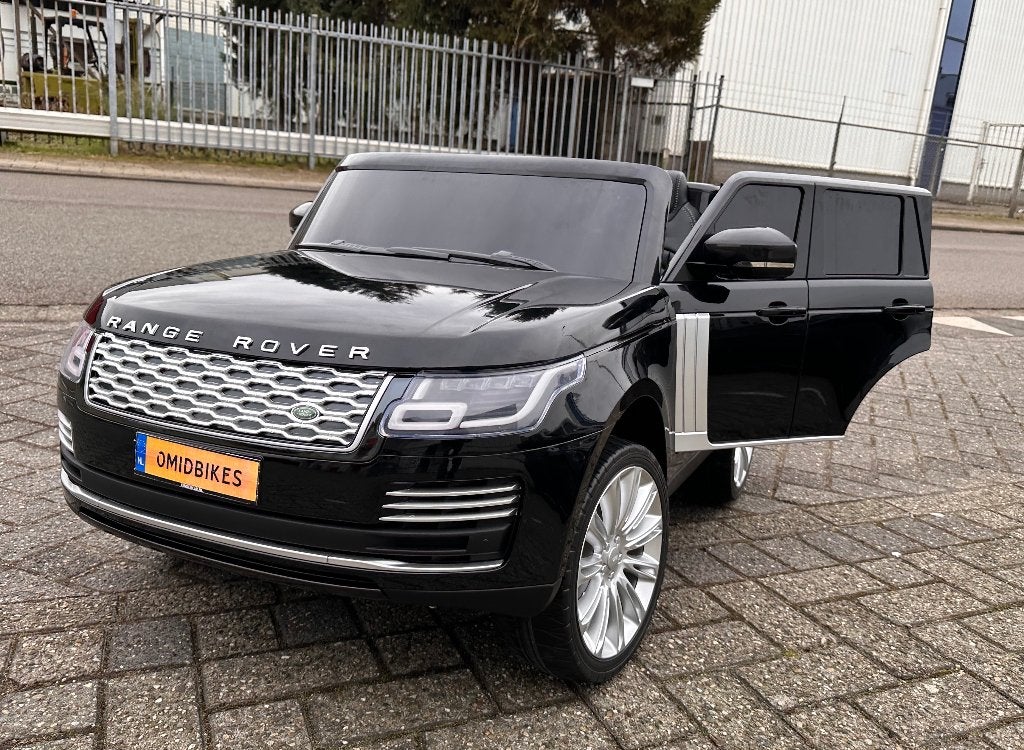 Range Rover 2 persoons metallic zwart Bluetooth - Afstandsbe, Ophalen of Verzenden, Nieuw