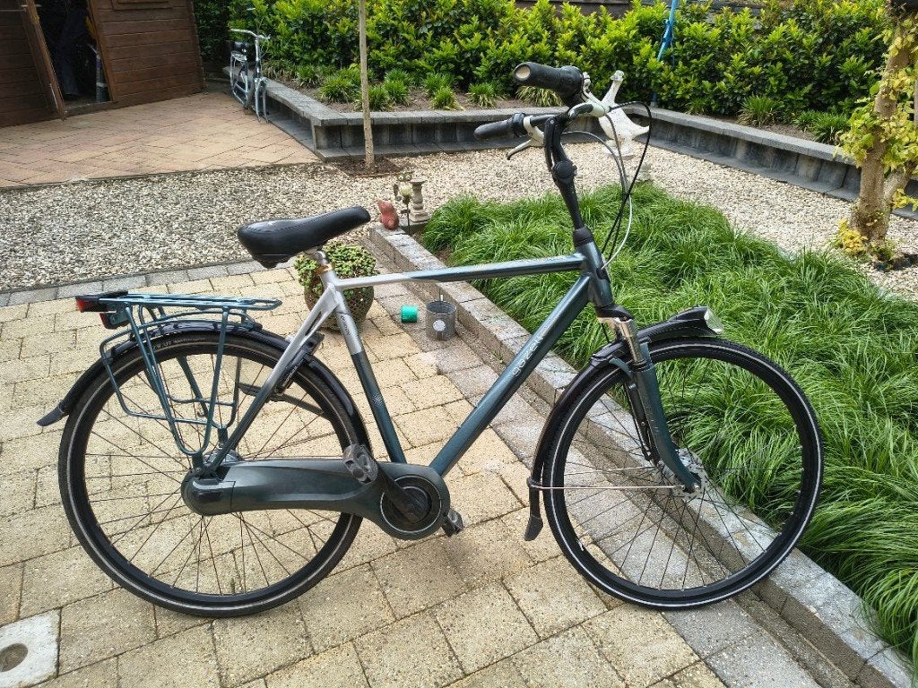 Gazelle Eclips herenfiets, Ophalen, Gebruikt, Versnellingen, 57 tot 61 cm