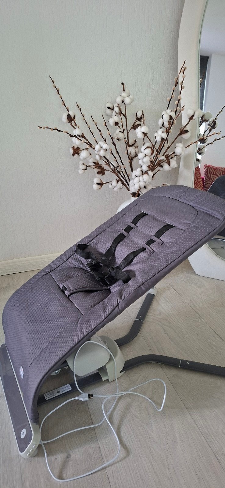 Chicco automatische wipstoel/schommelstoel, Kinderen en Baby's, Ophalen of Verzenden, Zo goed als nieuw, Chicco