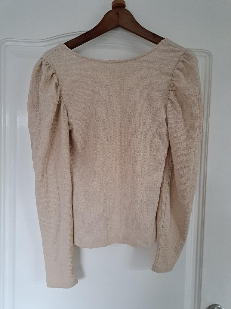 Top van NA-KD, Maat 38/40 (M), NA-KD, Beige, Ophalen of Verzenden