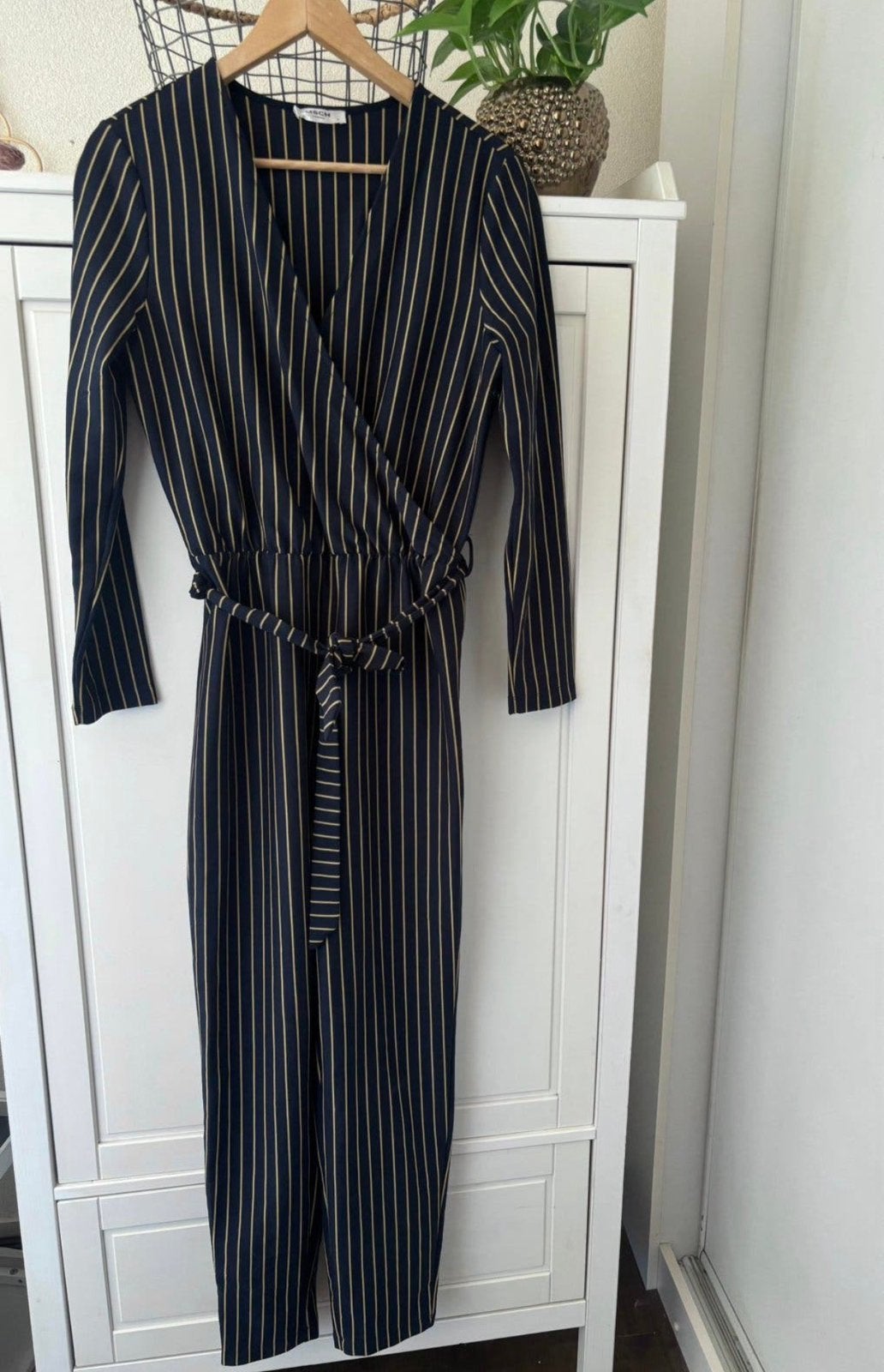 MSCH Copenhagen jumpsuit maat S, Kleding | Dames, Ophalen of Verzenden, Zo goed als nieuw, Maat 36 (S), Blauw