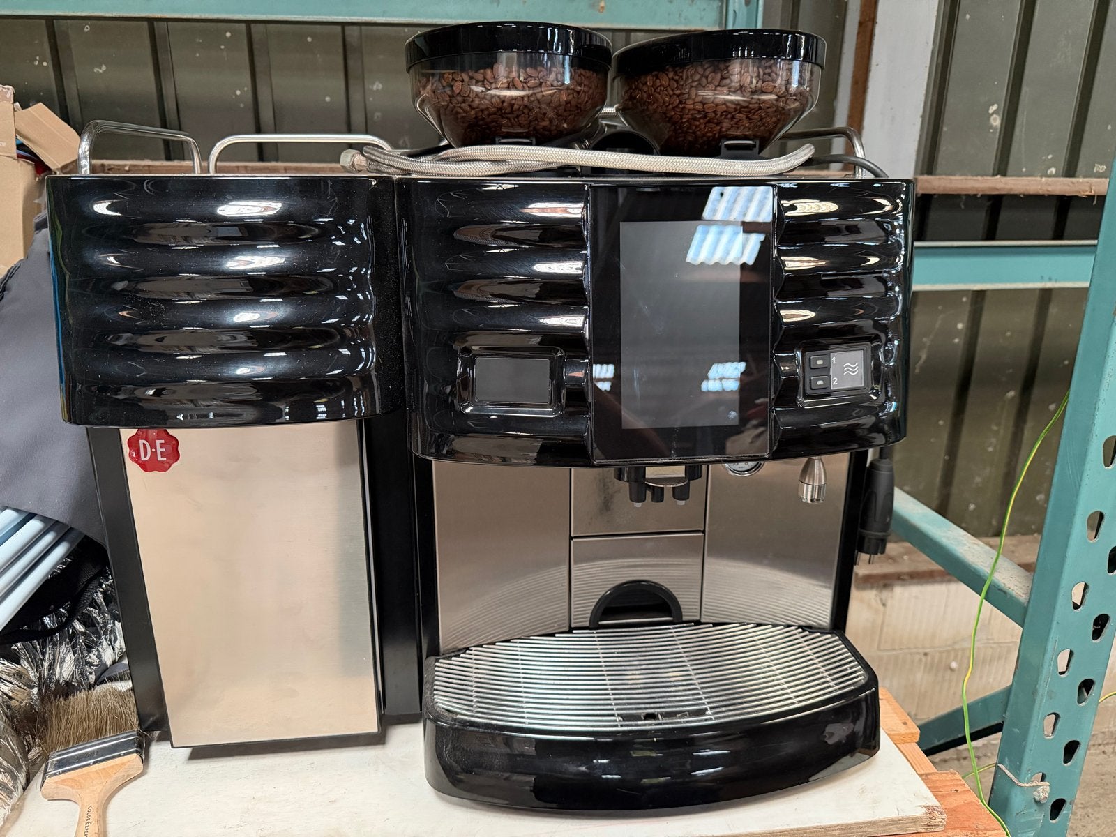 Schaerer Coffee Art Plus met melkkoeling, Ophalen of Verzenden, Gebruikt