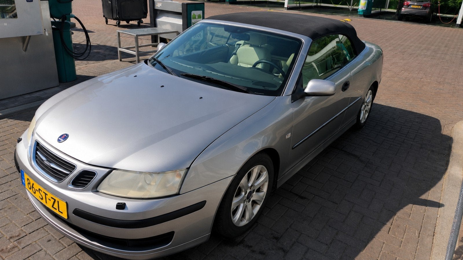 Saab 9-3 2.0 T Cabrio 2005 Grijs