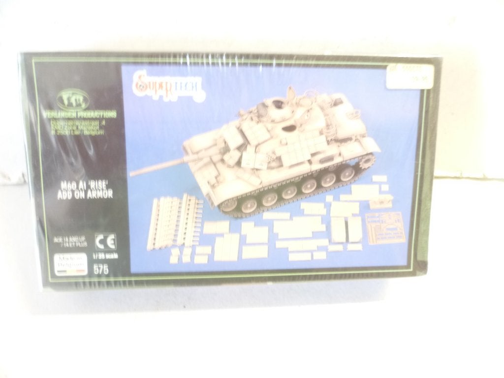 Verlinden 575 M60 A1 Rise ADD on Armor nieuw in doos 1:35., Overige merken, Tank, 1:32 tot 1:50, Nieuw