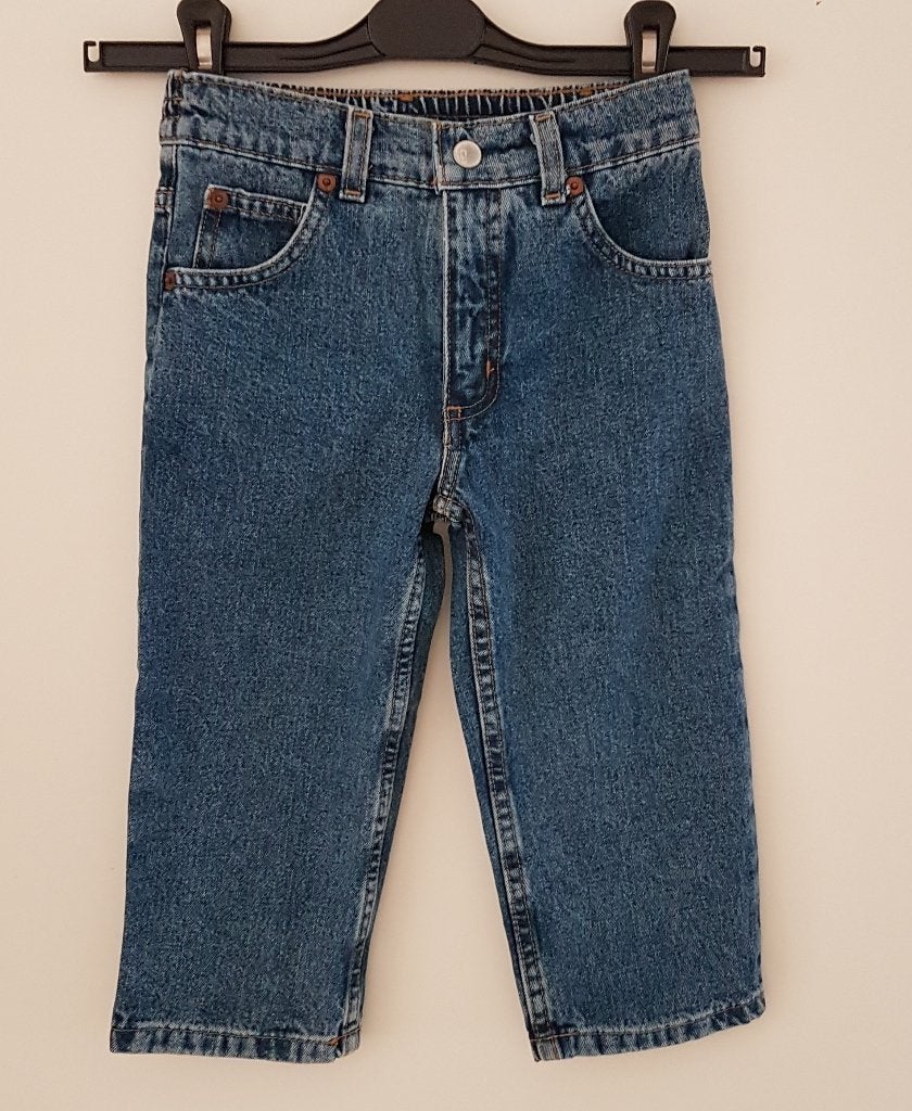 Gymboree spijkerbroek maat 98 *NIEUW* (2871), Broek, Gymboree, Nieuw, Ophalen of Verzenden