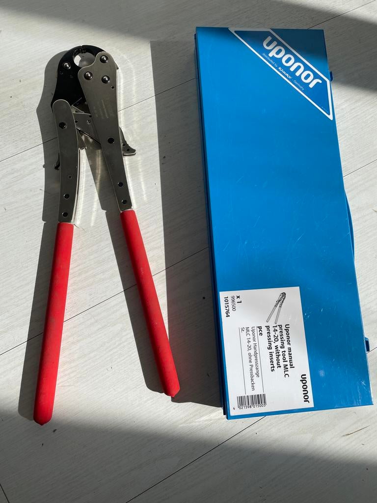 UPONOR handpersgereedschap MLC 14-20, Ophalen of Verzenden, Zo goed als nieuw