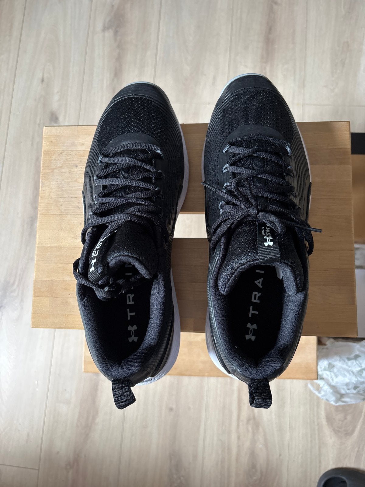 Under Armour UA Charged Commit TR 3 Sportschoenen, Ophalen of Verzenden, Nieuw, Zwart, Sneakers of Gympen
