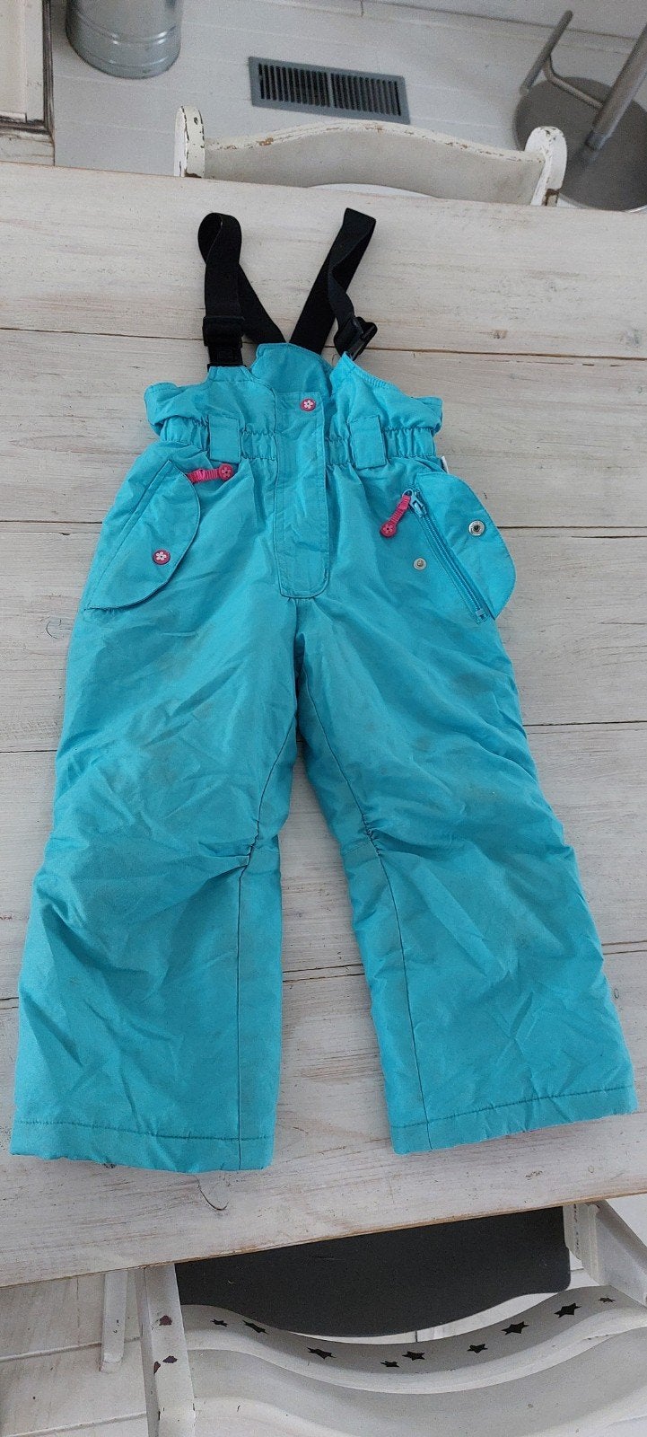Skibroek etirel maat 110 €5, Ophalen of Verzenden, Gebruikt, Jongen of Meisje, Broek