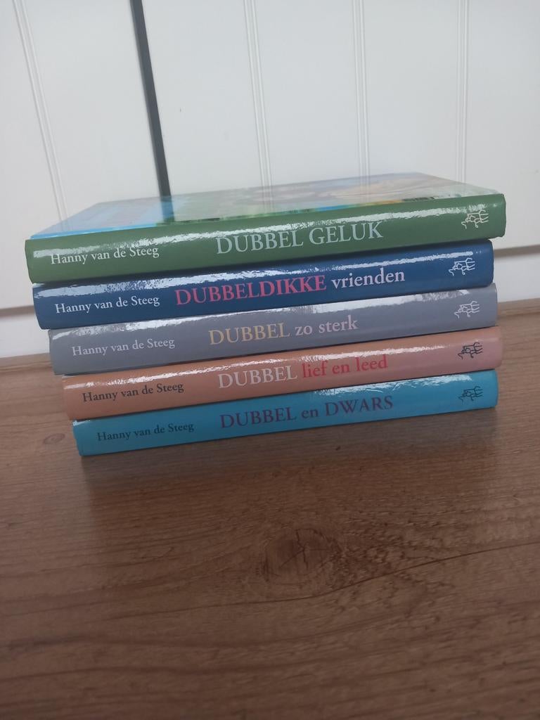 Dubbel Geluk & Meer - Hanny van de Steeg Boeken, Boeken, Ophalen of Verzenden, Zo goed als nieuw, Hanny van de Steeg, Fictie