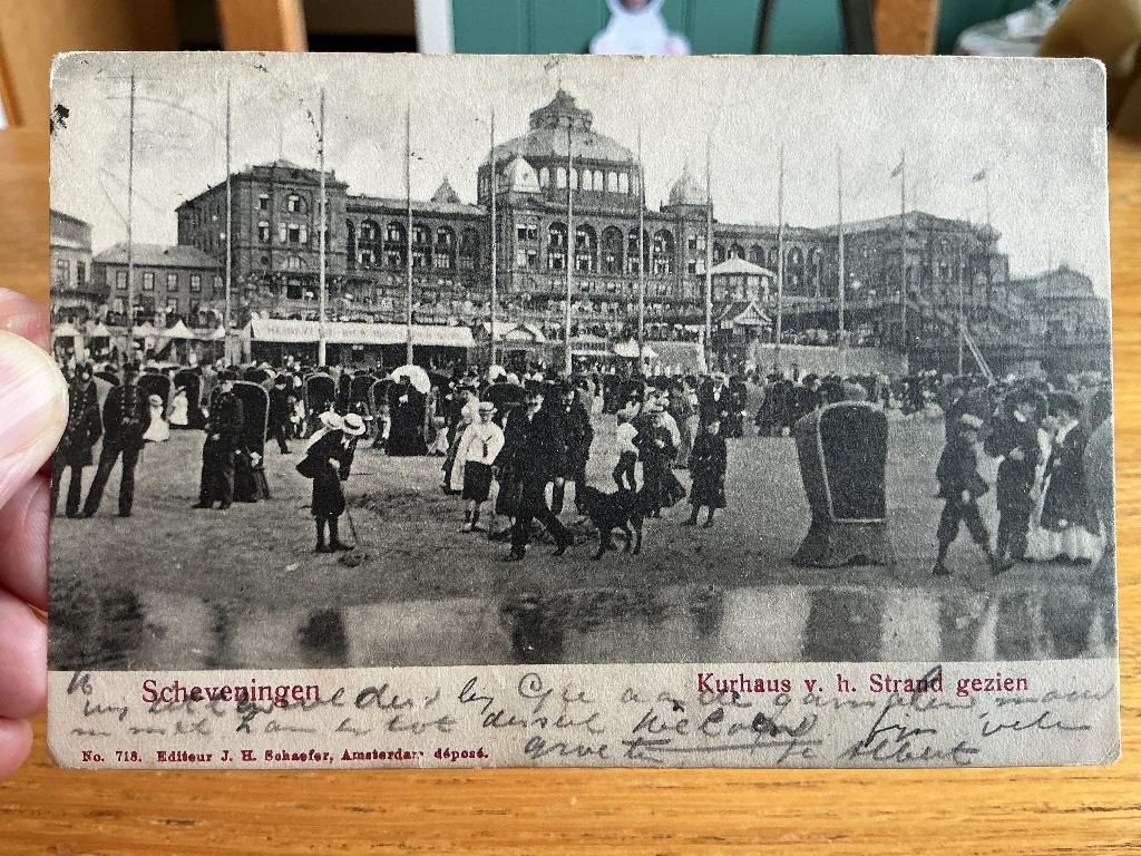 Scheveningen met kleinrond Delden, Postzegels en Munten, Verzenden, T/m 1940, Gestempeld