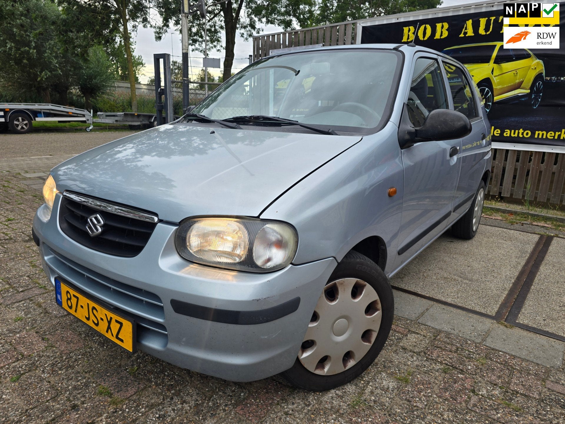 Suzuki Alto 1.1 GLS/automaat/lage KM/5deuren/apk/rijd schake, Auto's, 4 cilinders, Origineel Nederlands, Bedrijf, Metallic lak