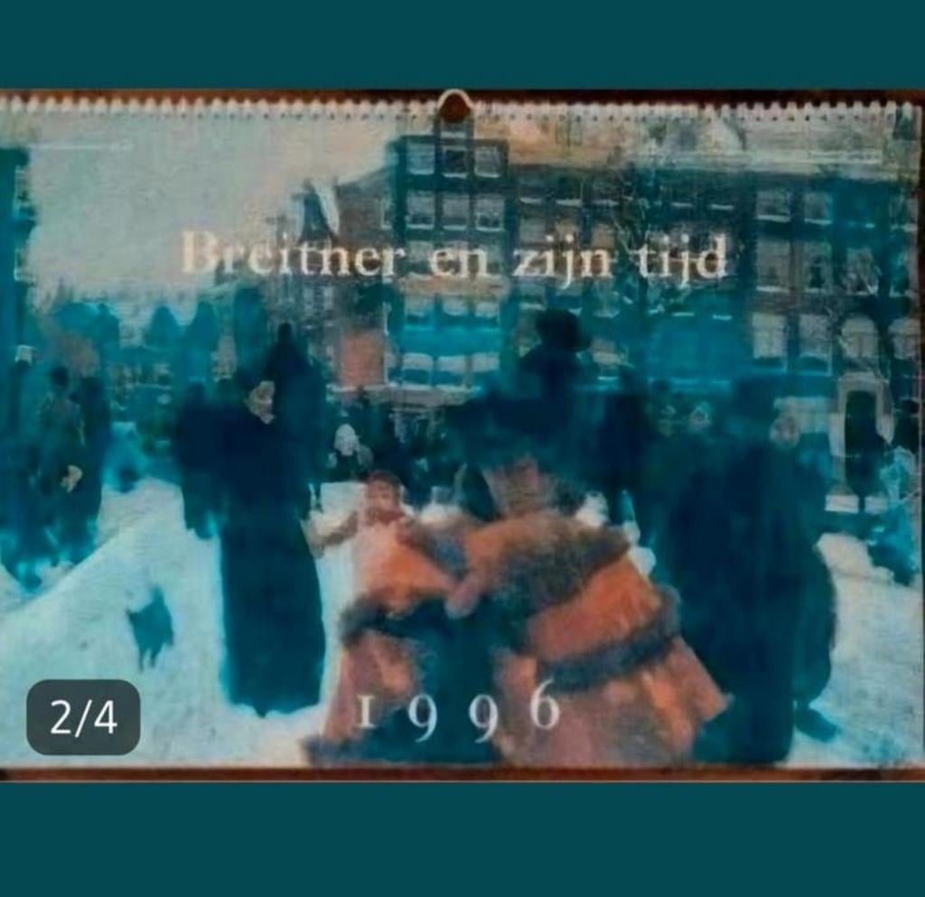 Kunstkalenders Breitner Van Gogh Scheringa Singer, Ophalen of Verzenden, Zo goed als nieuw