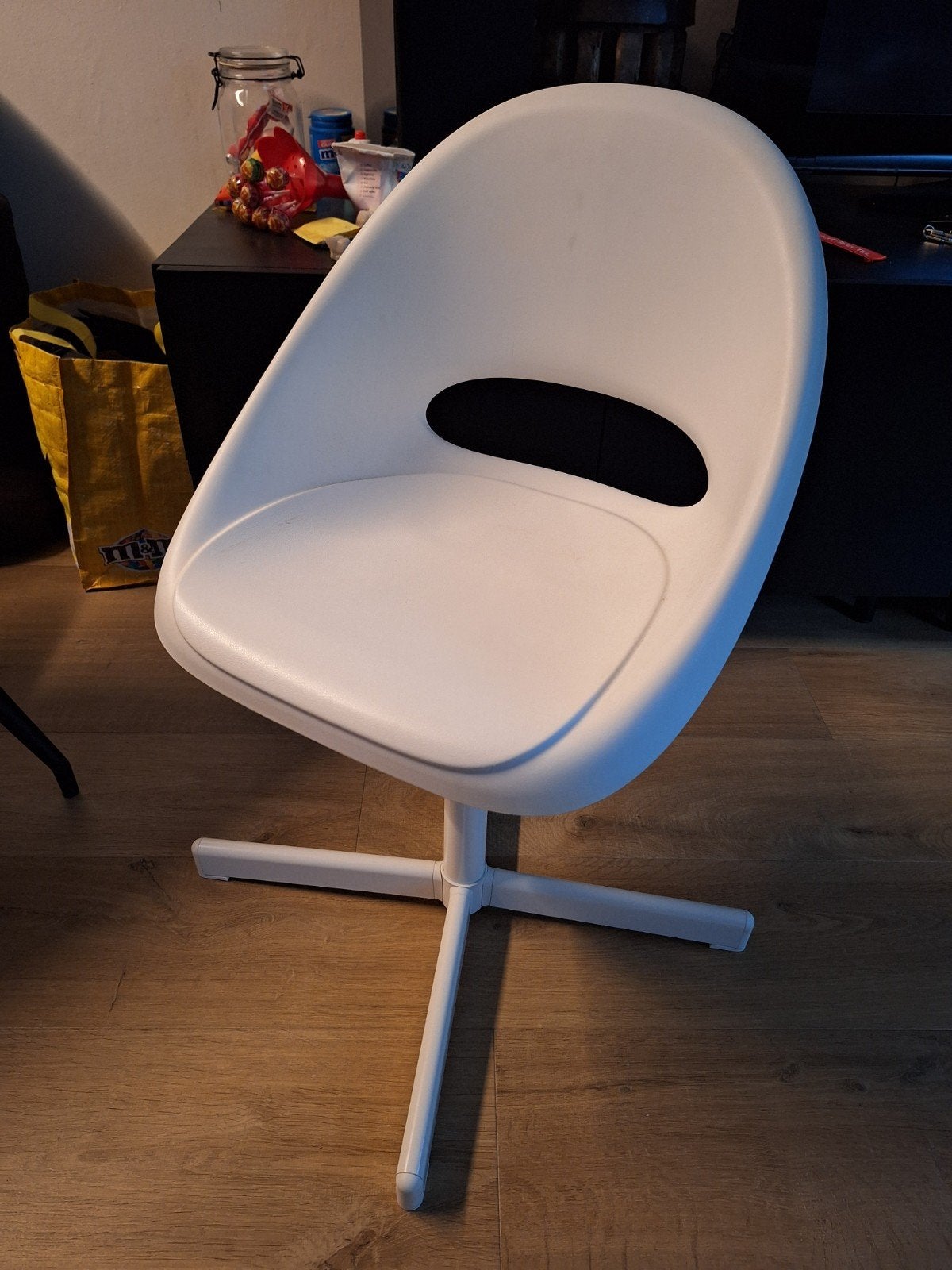Ikea Sibben Burostoel - Zo goed als nieuw, Ophalen, Zo goed als nieuw, Wit, Bureaustoel