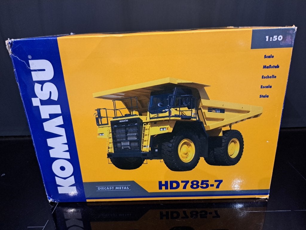 1:50 NZG hd785-7 off-highway truck Komatsu dump truck kipper, Ophalen of Verzenden, Nieuw, Bus of Vrachtwagen, NZG