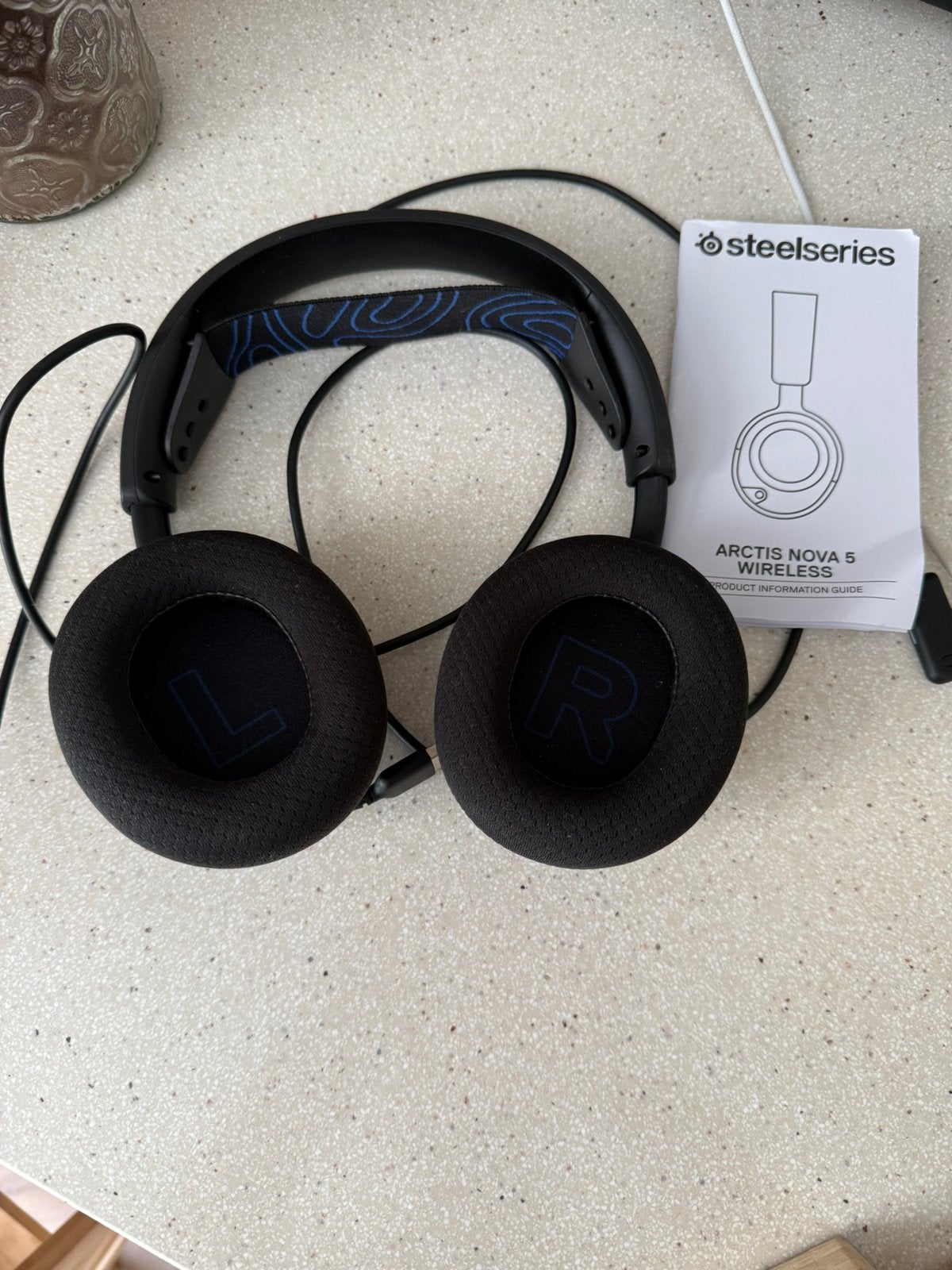 Steelseries arctis nova 5p wireless, Computers en Software, Headsets, Ophalen of Verzenden, Zo goed als nieuw