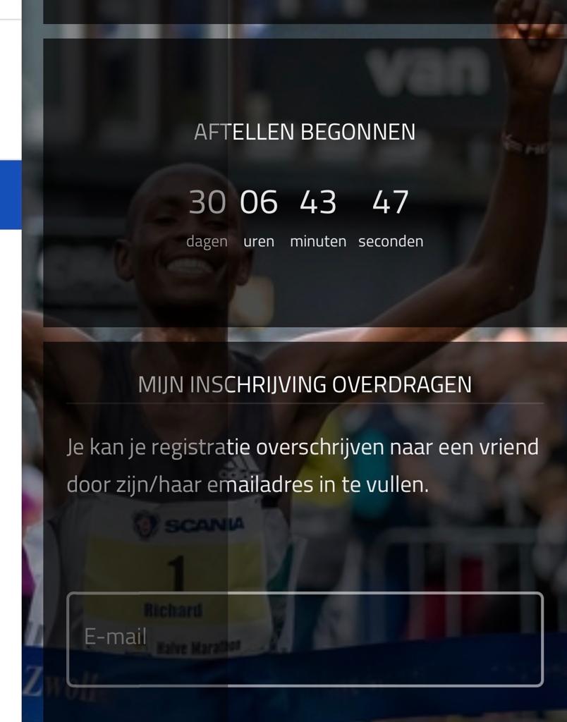 Zwolle halve marathon, Verzenden, Zo goed als nieuw, Overige typen, Overige merken