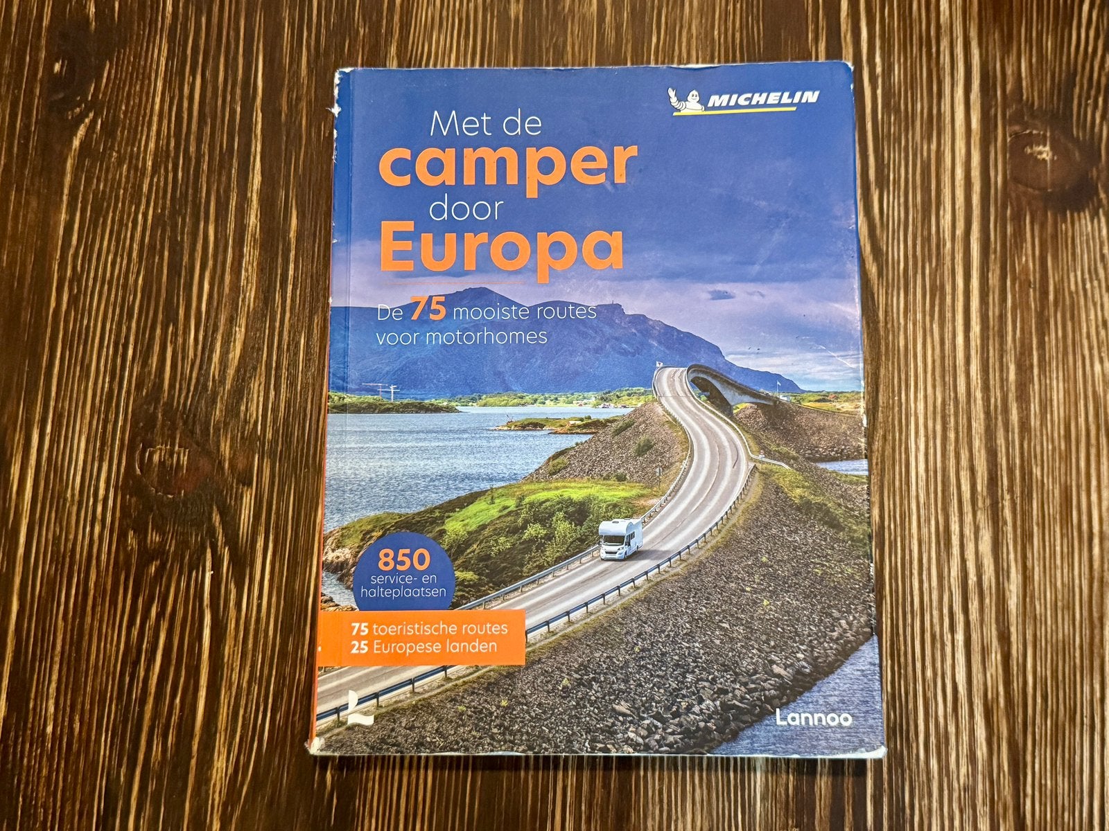 Camper reisgids - Michelin, Gelezen, Michelin, Europa, Ophalen of Verzenden
