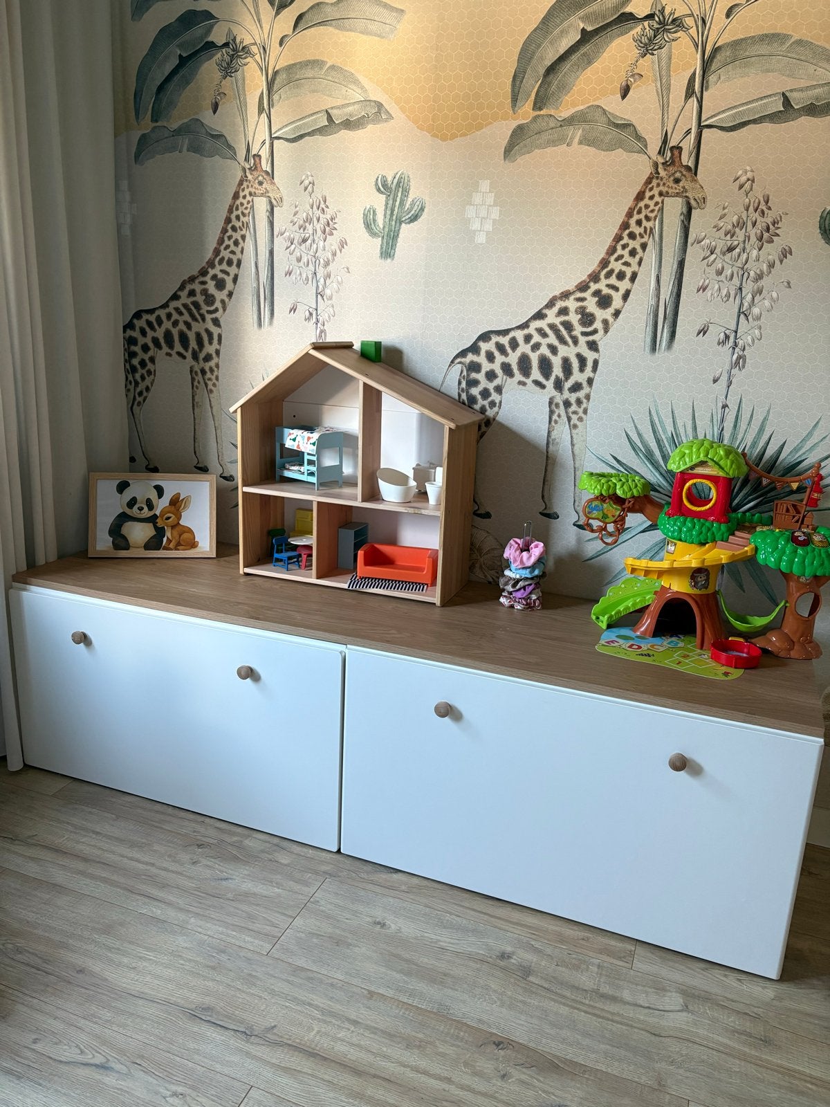 IKEA SMÅSTAD/STUVA speelmeubel met opbergruimte, Minder dan 90 cm, Gebruikt, Kast, 50 tot 70 cm