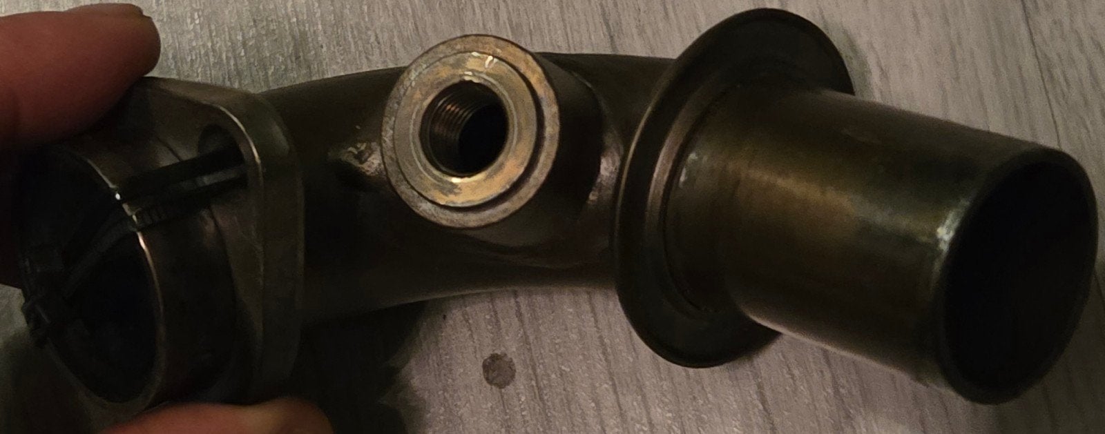 Orginele & Zo Goed Als Nieuwe Uitlaatbocht +Adapter Lambda, Ophalen of Verzenden