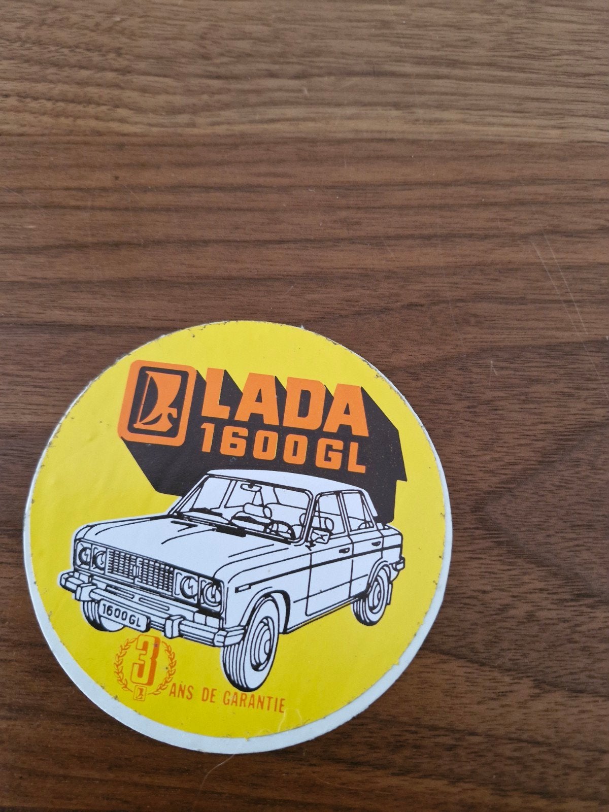 148 Vintage Lada 1600GL Sticker - Auto of Motor, Ophalen of Verzenden, Gebruikt, Auto of Motor