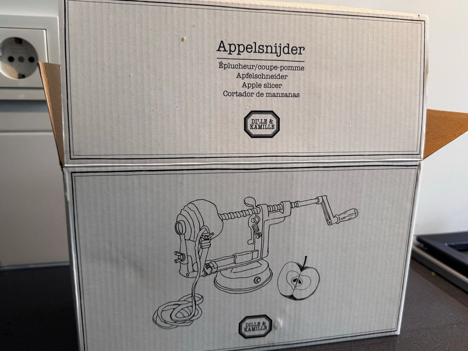 Dille & Kamille Appelsnijder - Zo goed als nieuw, Overige typen, Ophalen of Verzenden, Zo goed als nieuw, Metaal
