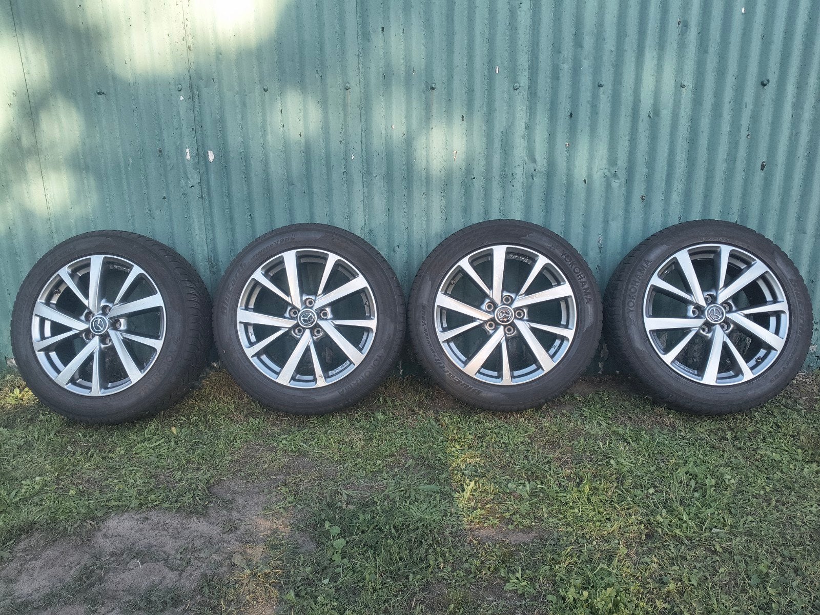 Origineel winterset Mazda CX30 /MX 30  18 INCH yokohama, Auto-onderdelen, 18 inch, Banden en Velgen, Personenwagen, Gebruikt